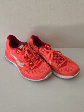 Nike Lunarglide 5 Neon Running Shoes Women’s Size 8